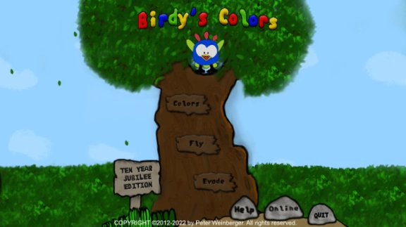 SCREENSHOT Birdy's Colors by Peter Weinberger